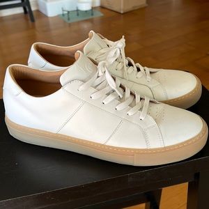Greats Brand Sneakers - White with Gum Sole Size 11